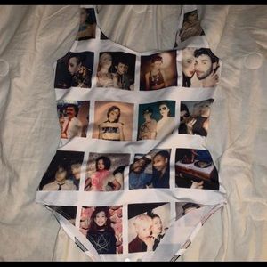 super cool polaroid bodysuit ✨